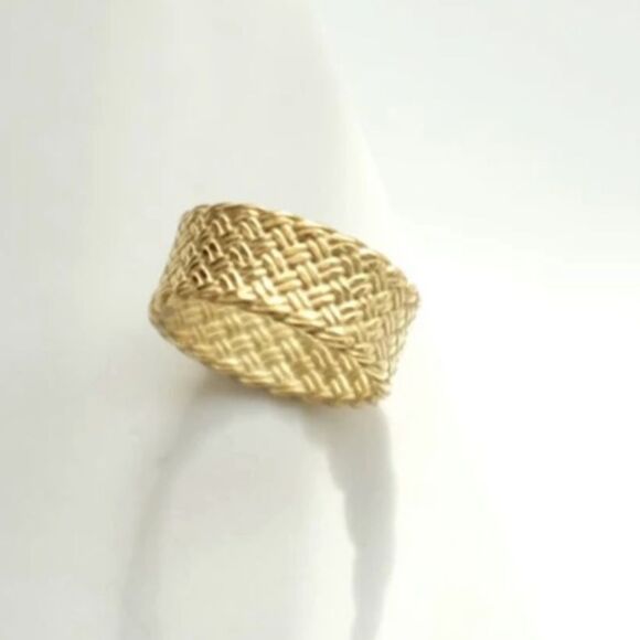 COPY - #34 18k Gold Plated Band Ring - Picture 4 of 5